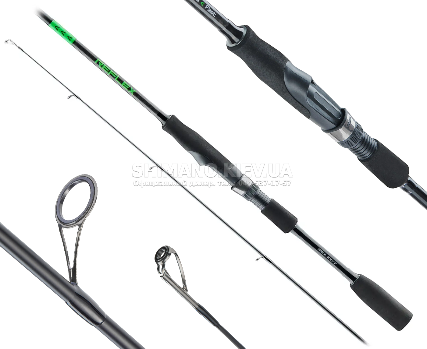 SELECT:: Спиннинг Select Reflex RFL-702MH 2.13m 7-28g Fast