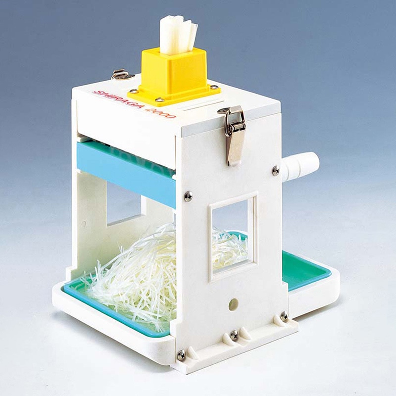 千葉工業所 手動 白髪ネギカッター シラガ2000 （芯なしタイプ）1.5mm