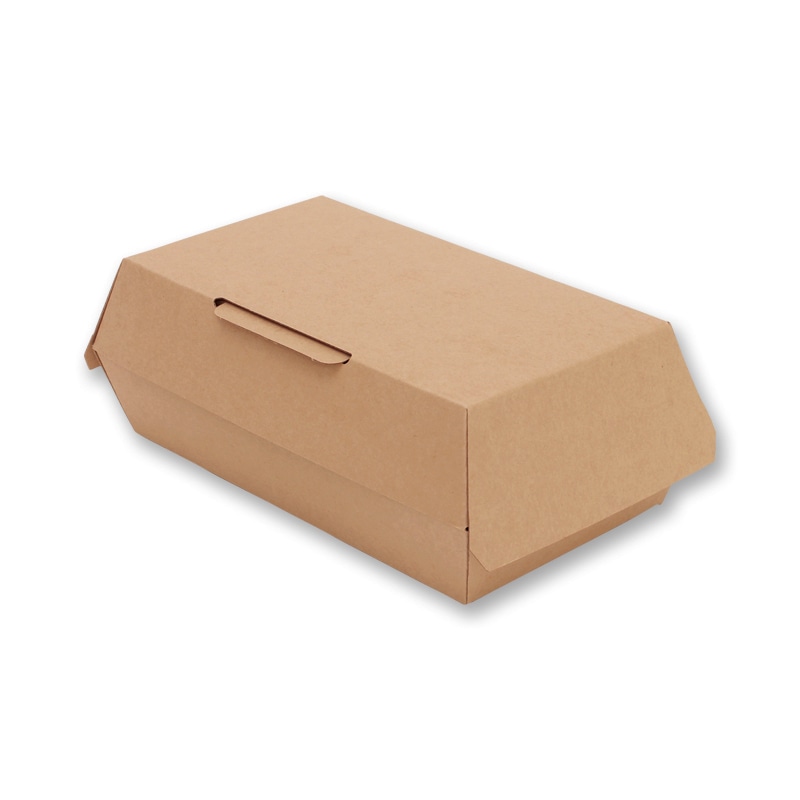 HEIKO 食品容器 ネオクラフト ランチボックス M 20枚/袋 004248009