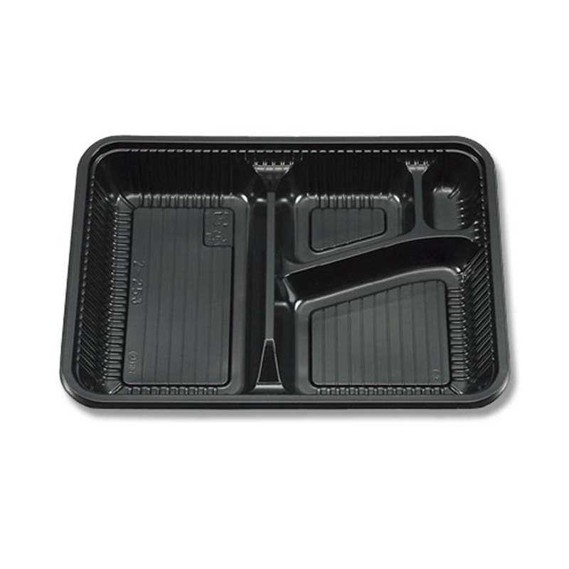 シーピー化成 弁当容器 Z－256－1 BS黒 100枚/袋 004404297 包装用品