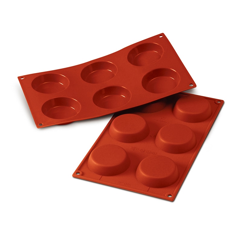 パシフィック洋行 製菓シリコン型 6個取 SF046 フランモールド70 1個