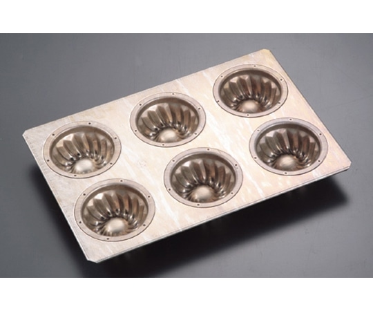 千代田金属工業 シリコン加工 ミニクグロフ型 6ヶ付 1個(ご注文単位1個