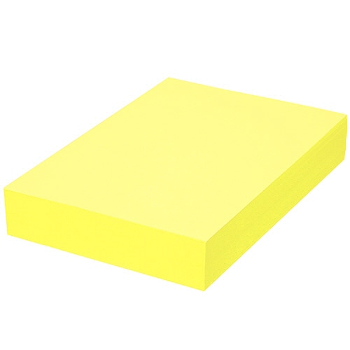 TANOSEE αエコカラーペーパーII A4 シトラスイエロー 500枚/冊（ご注文