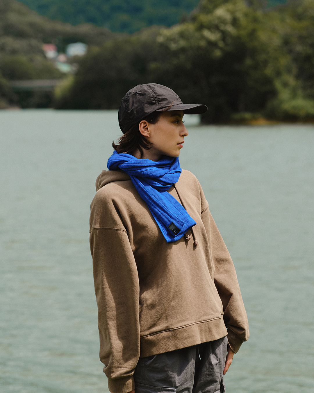 2.5重ガーゼのマフラー / L・スローケット - SHINTO TOWEL - 神藤タオル