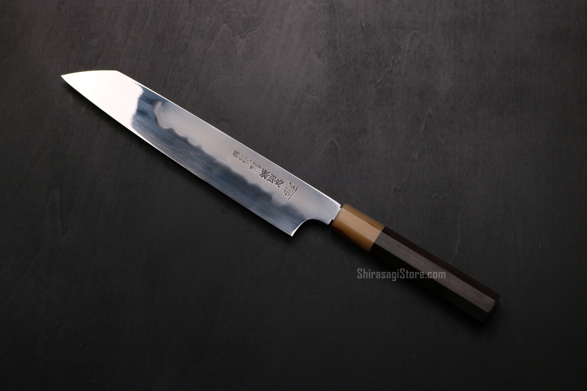 青二鋼 勘所切付型出刃包丁 180㎜ 6寸 【公式通販】