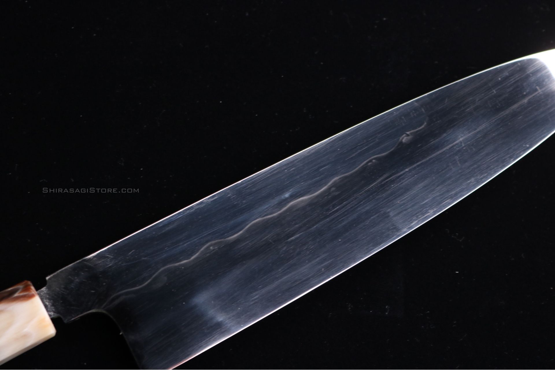 本焼 牛刀 包丁 白一鋼 鏡面仕上8寸 - shirasagistore.com