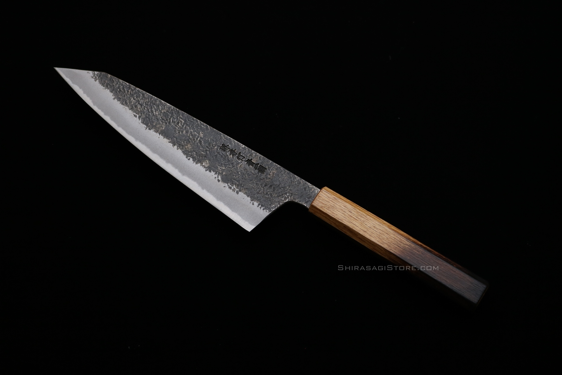 堺孝行 和牛刀 焔 紅蓮 青二鋼 黒打 槌目 仕上 225mm (01187