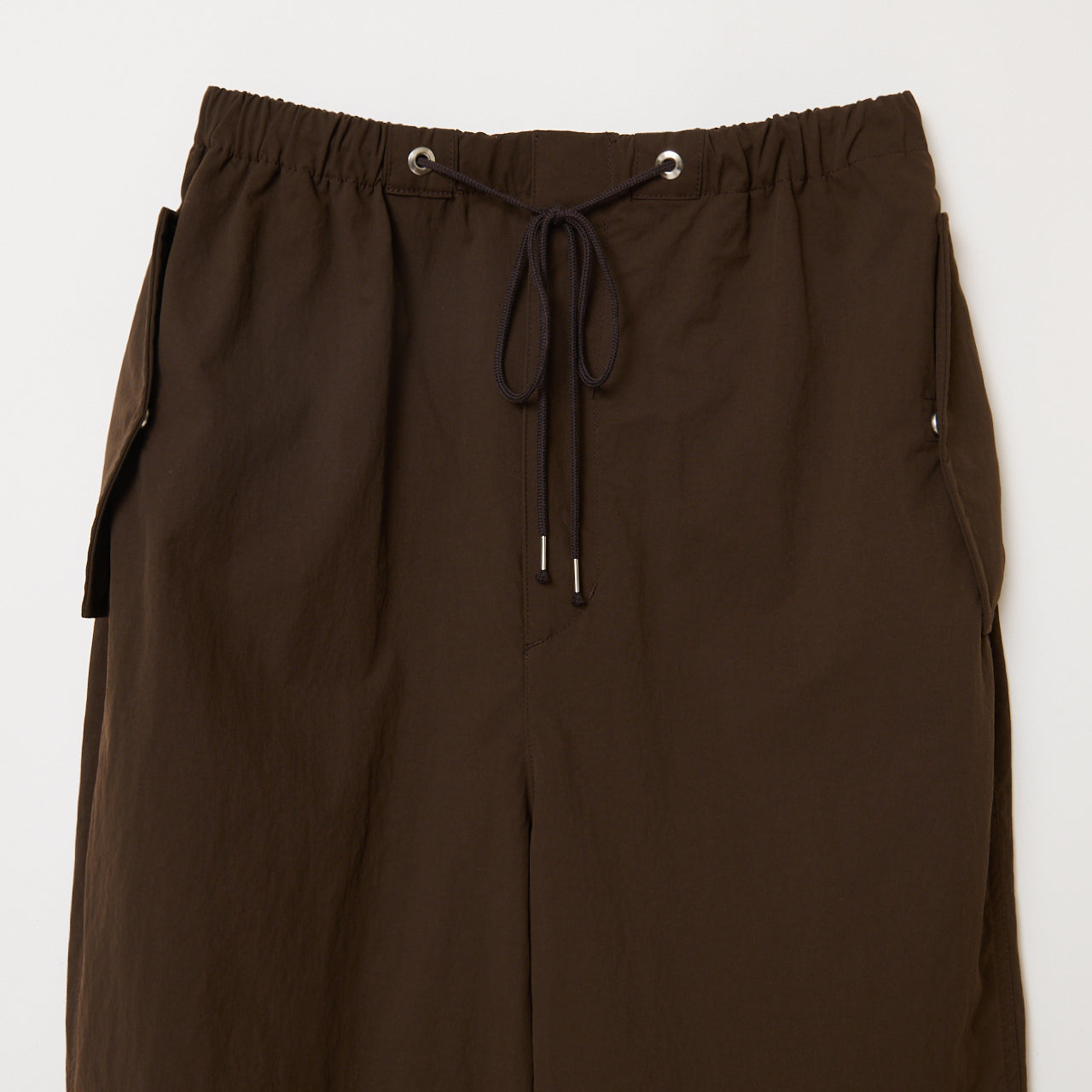 PARACHUTE PANTS / D BROWN – SHISHIKUI