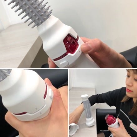 新作人気美容家電 】「 キュレイナ3d plus 」は普通のくるくる