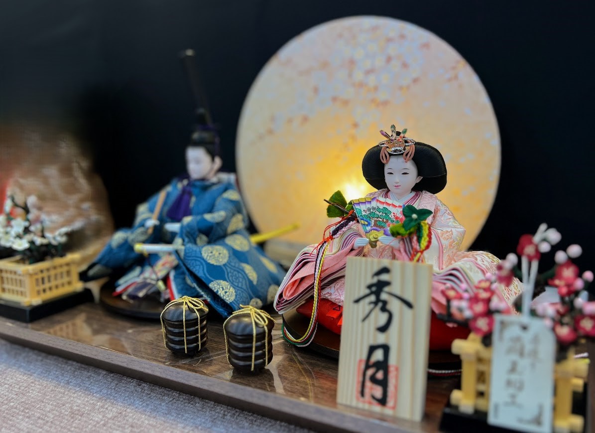磐田市のN様は秀月オリジナルの可愛らしく上質なお雛様 | 人形の秀月