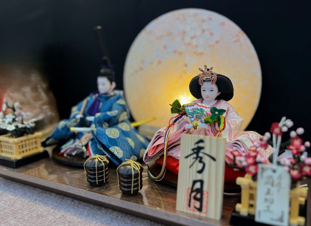 磐田市のN様は秀月オリジナルの可愛らしく上質なお雛様 | 人形の秀月