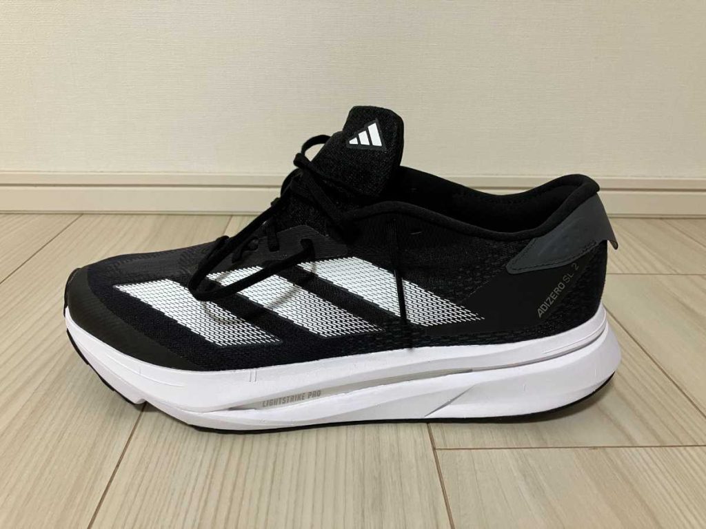 アディダス アディゼロSL2 レビュー】1足で幅広いペースをこなせる高