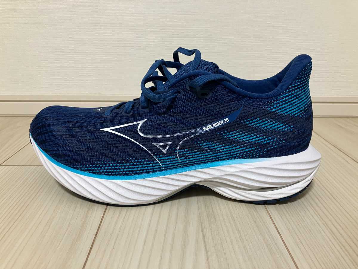 ミズノ ウェーブライダー28 レビュー】抜群の安定感と想定外の推進性