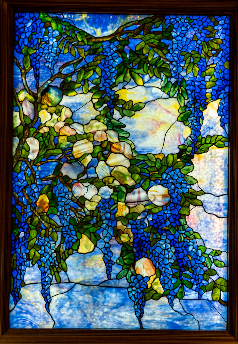 ティファニー ヴィンテージ ステンドグラス 大型 善き羊飼い グッド