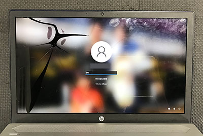 HP Pavilion 15-cu0004TUの液晶パネル交換 画面割れ | パソコン修理
