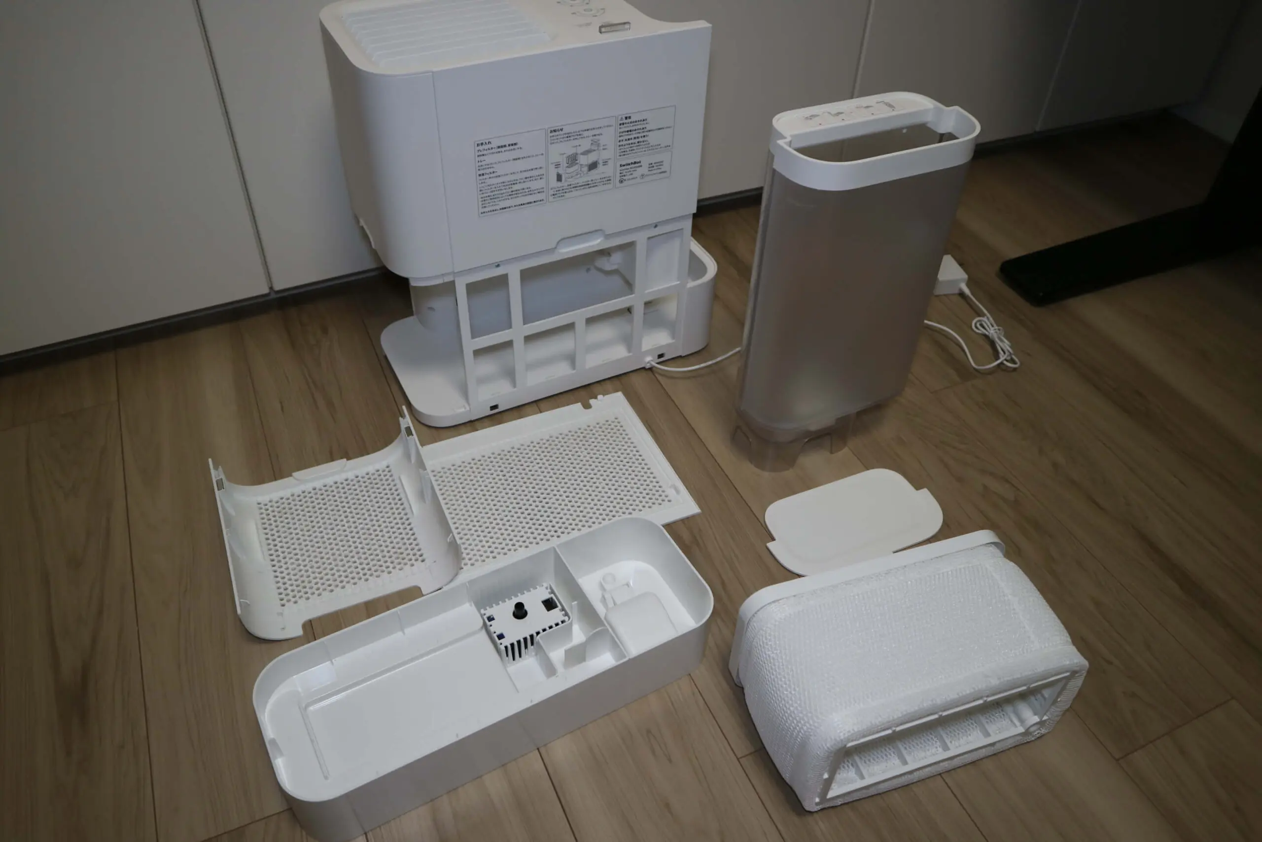 レビュー】SwitchBot 気化式加湿器｜結露や雑菌が繁殖しにくい自動乾燥