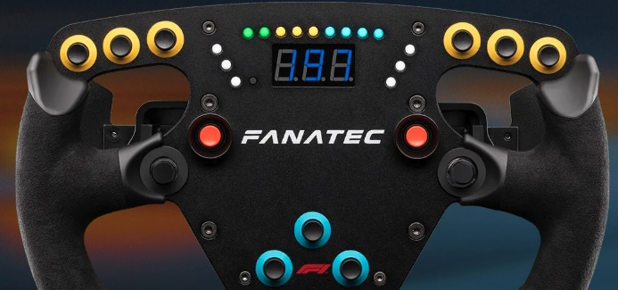 PC用ゲームコントローラー・コンバーター Fanatec CSL steering wheel