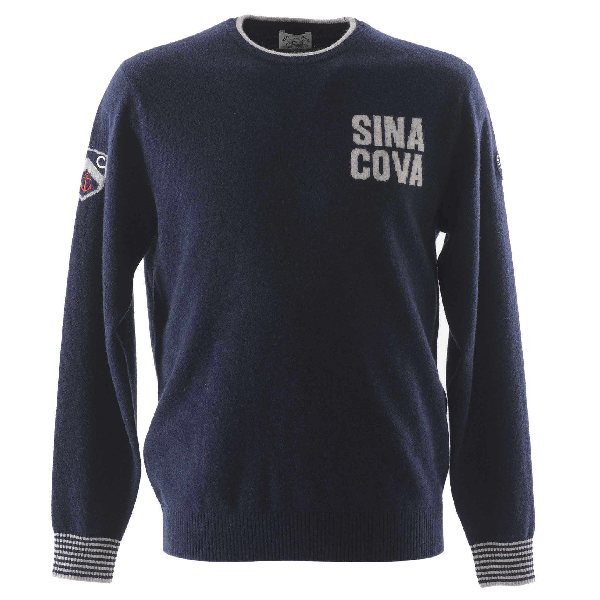 クルーネックセーター カシミヤ100％ 23252010