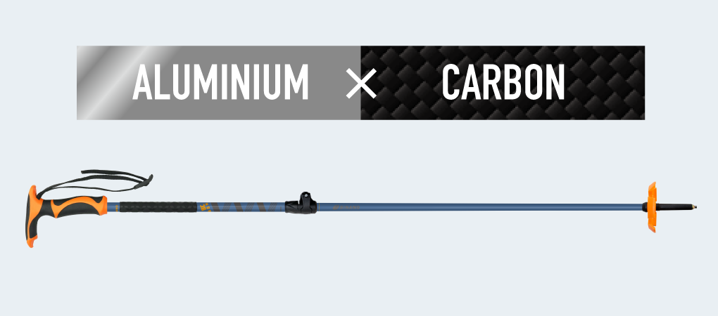 FAST BC カーボン - バックカントリー専用｜スキーポールならシナノ