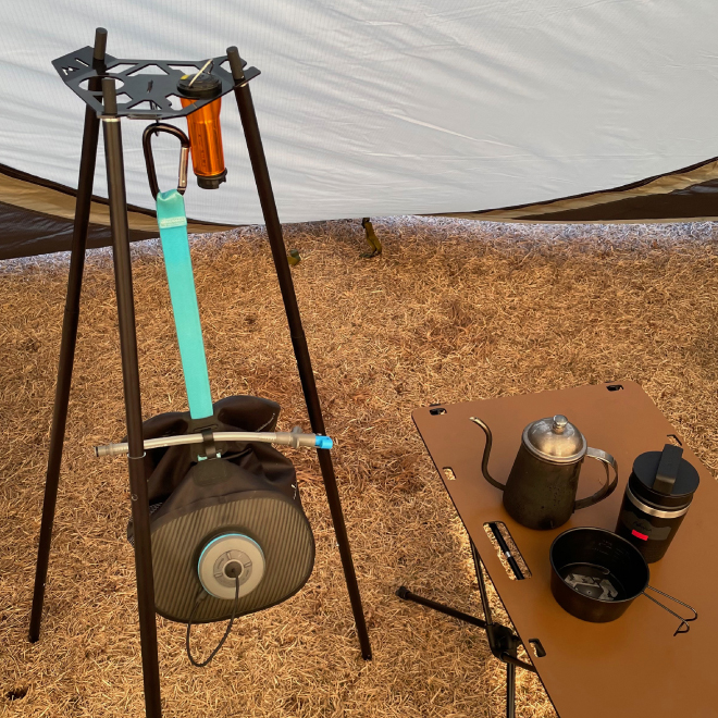 SNIPE TRIPOD AL スナイプ トライポッド | 焚火調理用ハンガー SINANO