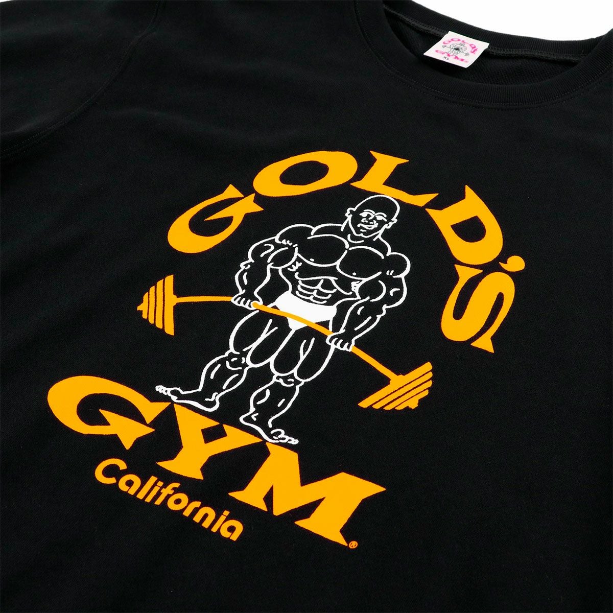 送料無料】ゴールドジム GOLD'S GYM ベーシックスウェットシャツ 80's