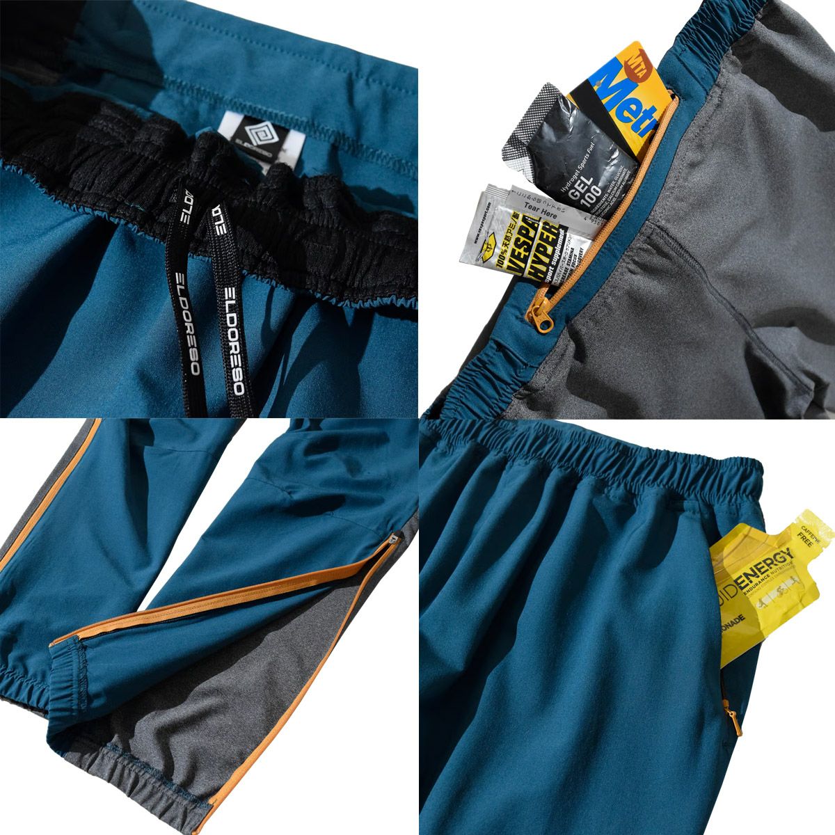 エルドレッソ ELDORESO ランニング ウェア ボトムス ロング パンツ 長