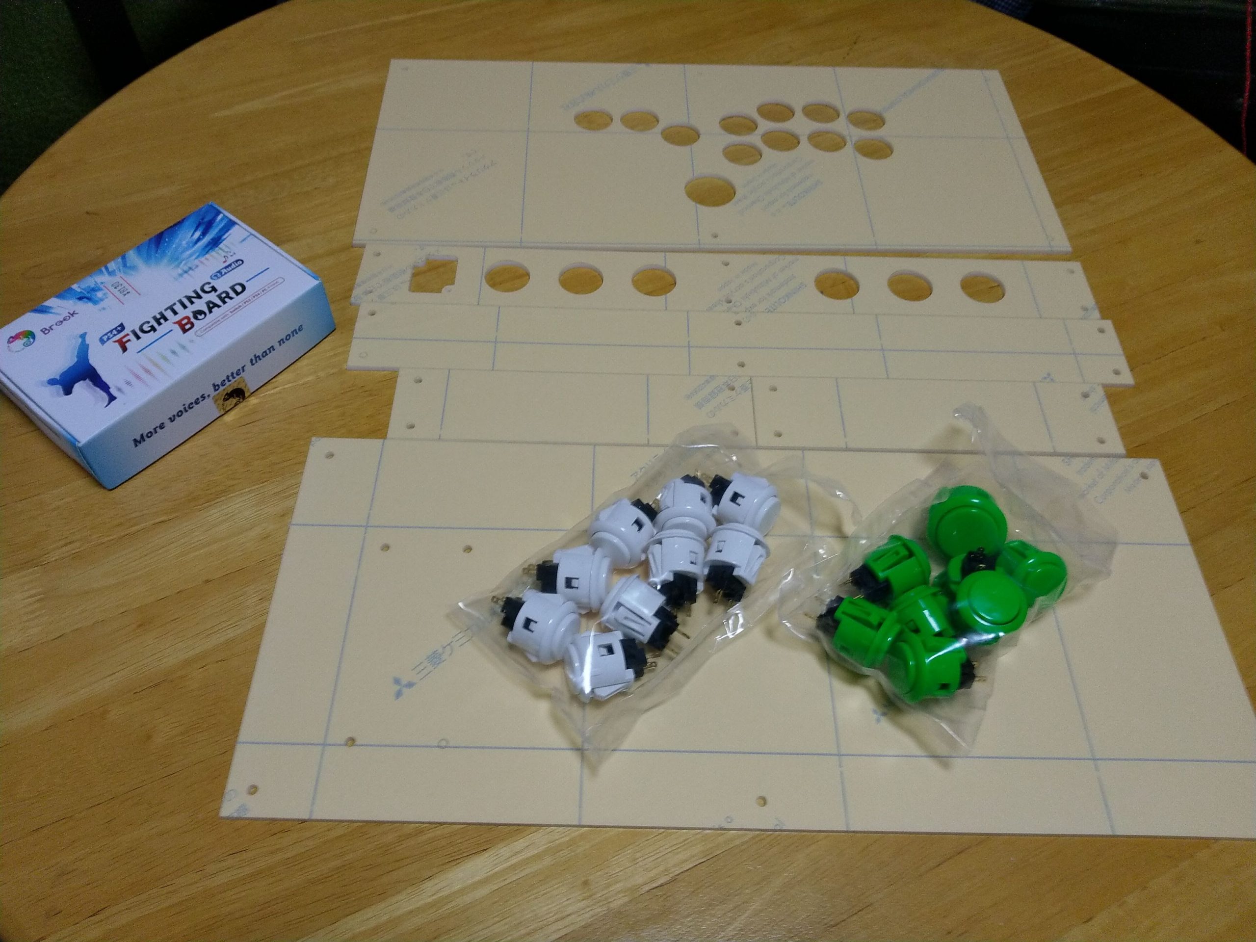 レバーレスアケコンを作ってみた話その① – アトリエシンクレア