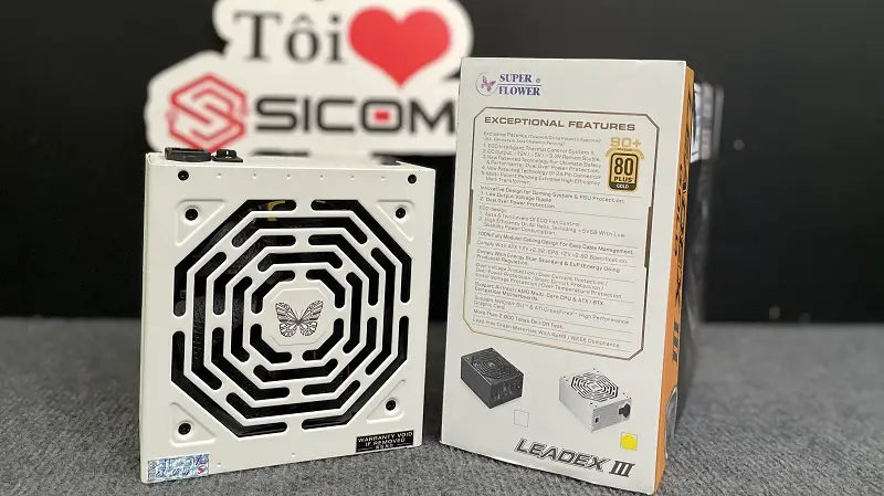Nguồn Super Flower Leadex VII XG 850W 3.1 White
