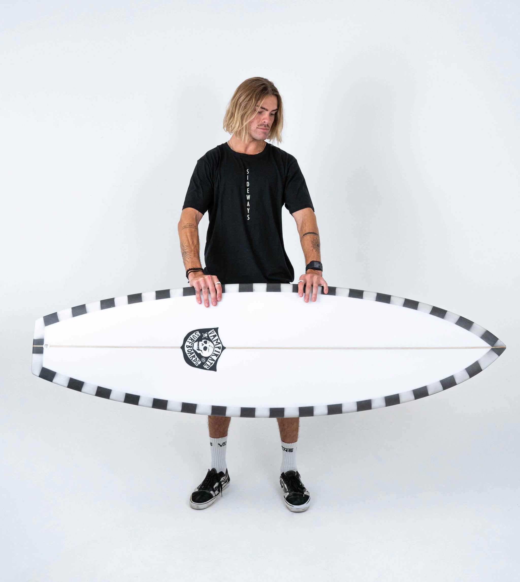 Vampirate 'Too fast for satan' Hybrid Shortboard Surfboard – Sideways