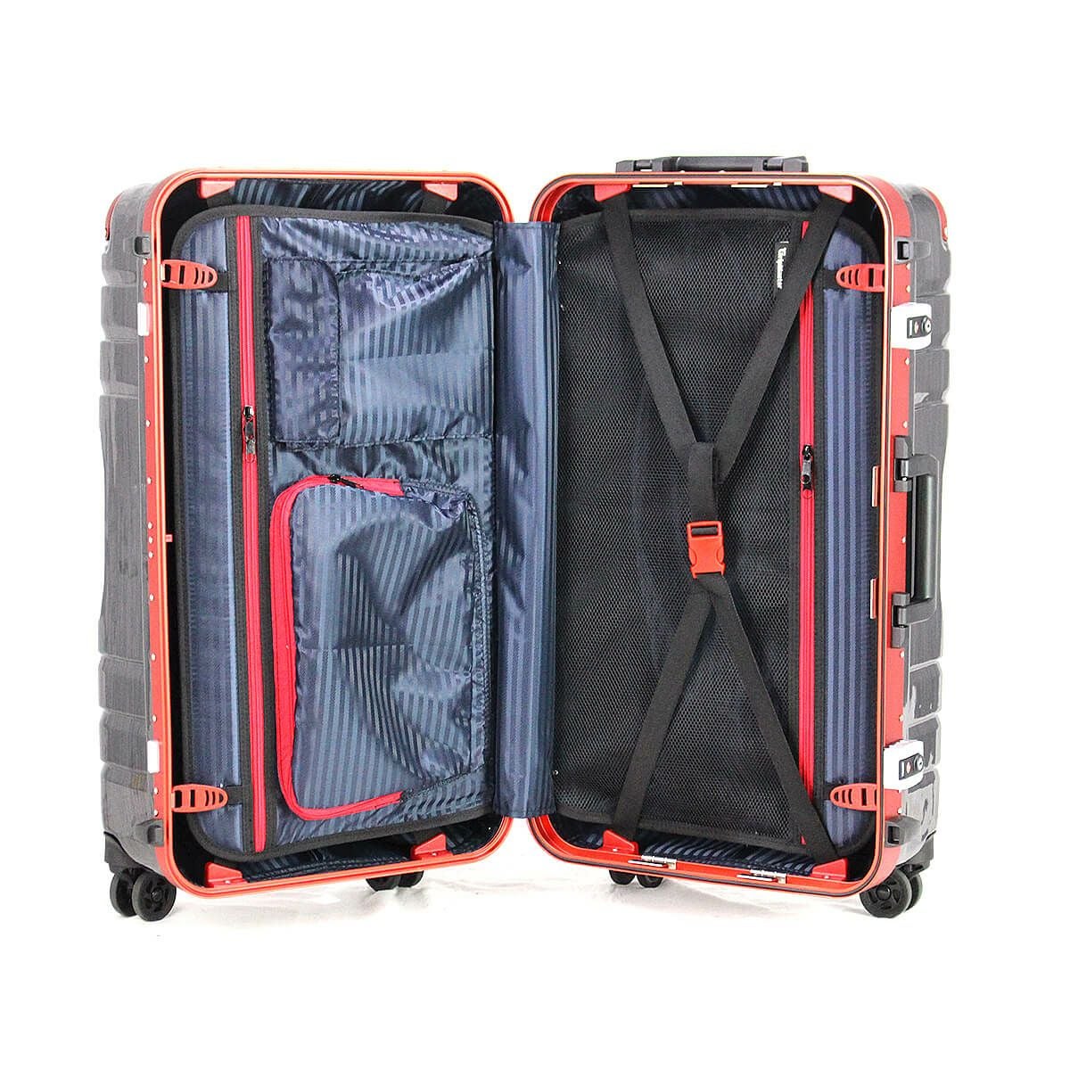 スーツケース Lサイズ 四角型 フレームタイプ グリップマスター