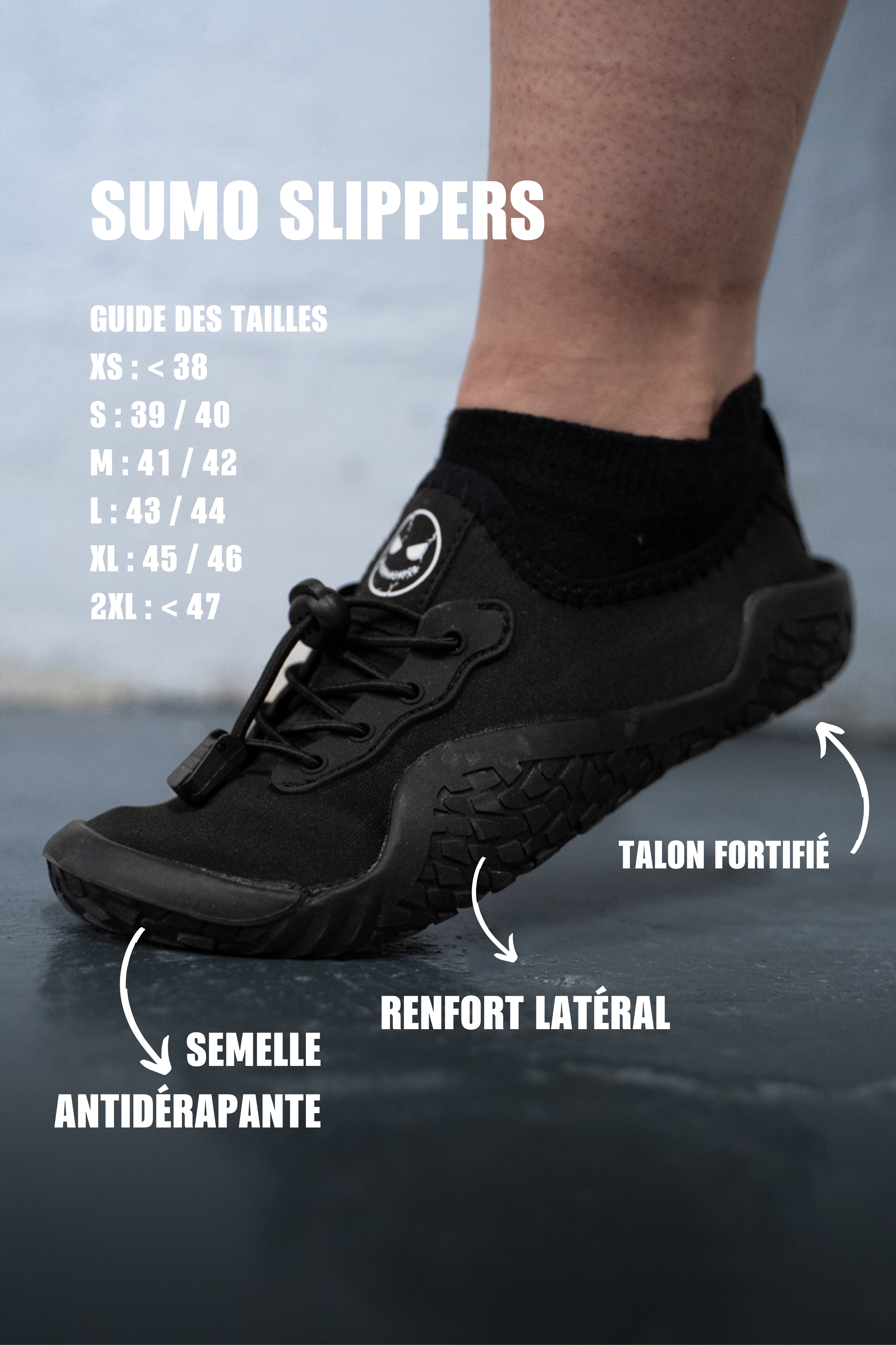 SUMO SLIPPERS - Silent Worker