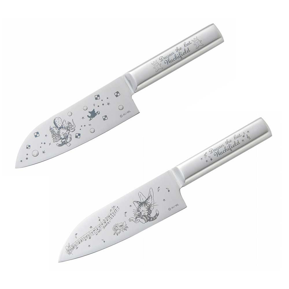 わちふぃーるど 猫のダヤン 小三徳包丁＜スイーツ＞＜フェアリー
