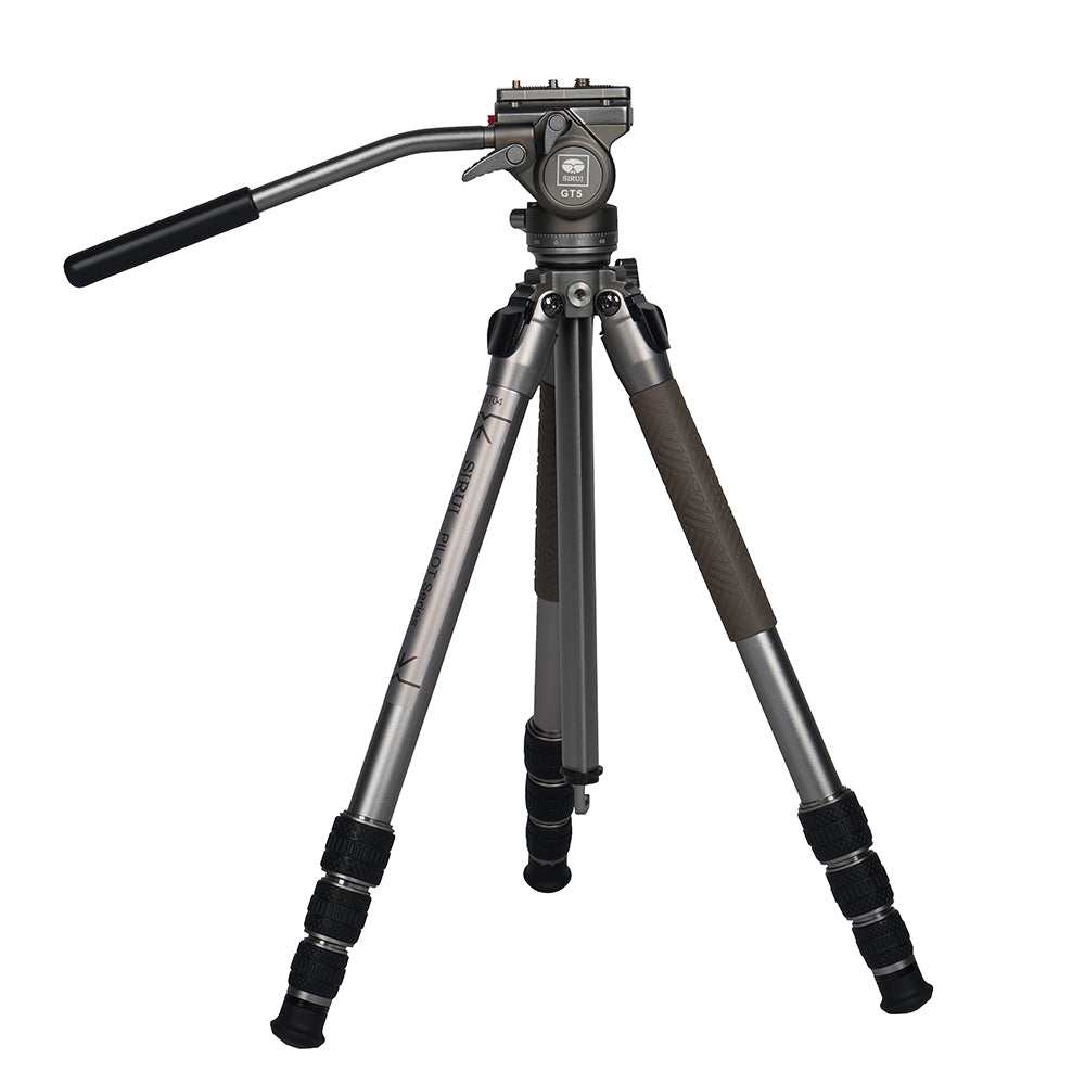 アルミ合金製4段ビデオ三脚セット(油圧式雲台) グリーン – SIRUI JAPAN