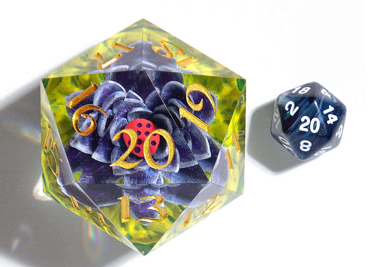 Magic: The Gathering Black Lotus Spindown 54mm D20 Dice – Sirius Dice