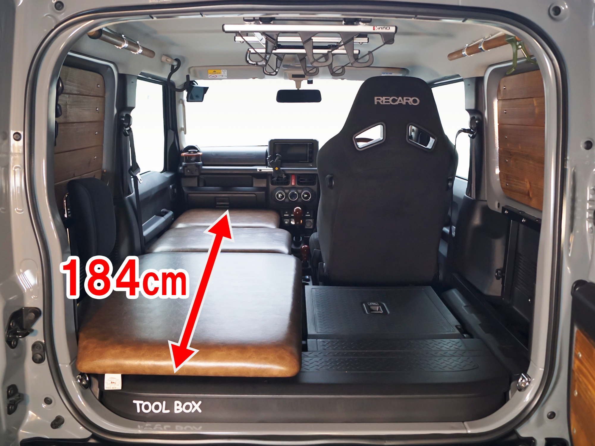 SUZUKI ジムニー JB64W(XC/XL)・JB74W(JC/JL)ベッドキット＜ロータイプ