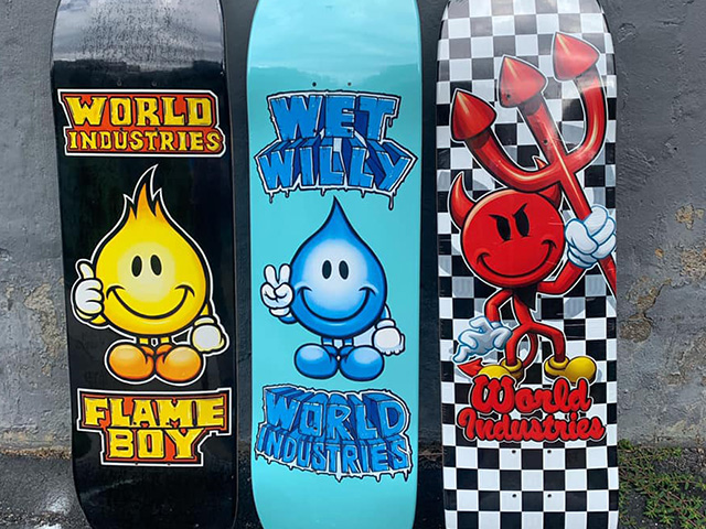 WORLD old skate 90sワールドインダストリーズ WORLD old skate 90s