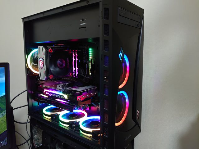 PCケース(自作PC用) Night Shark RGB Sharkoon - NIGHT SHARK