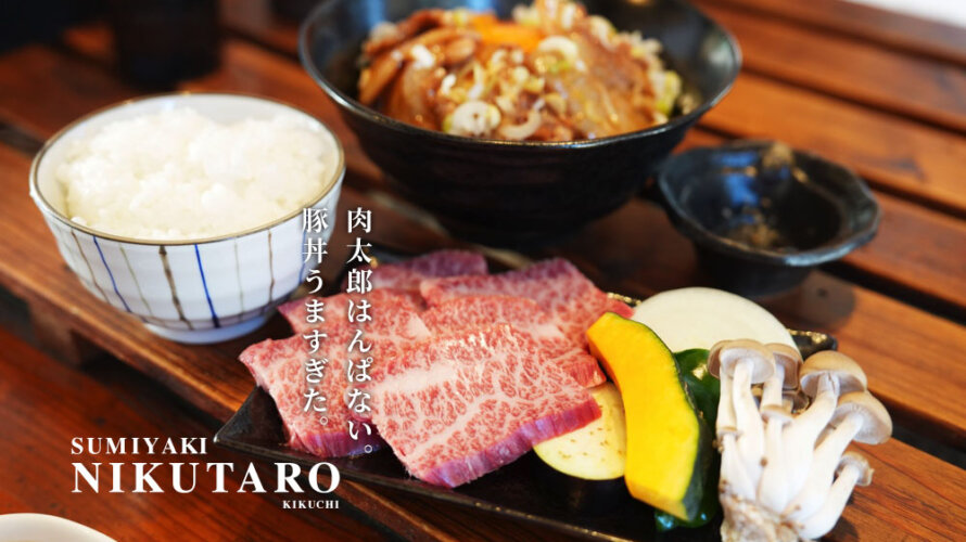 炭焼き 肉太郎」の豚丼とから揚げがうますぎた。ツヤツヤのお米と肉っ