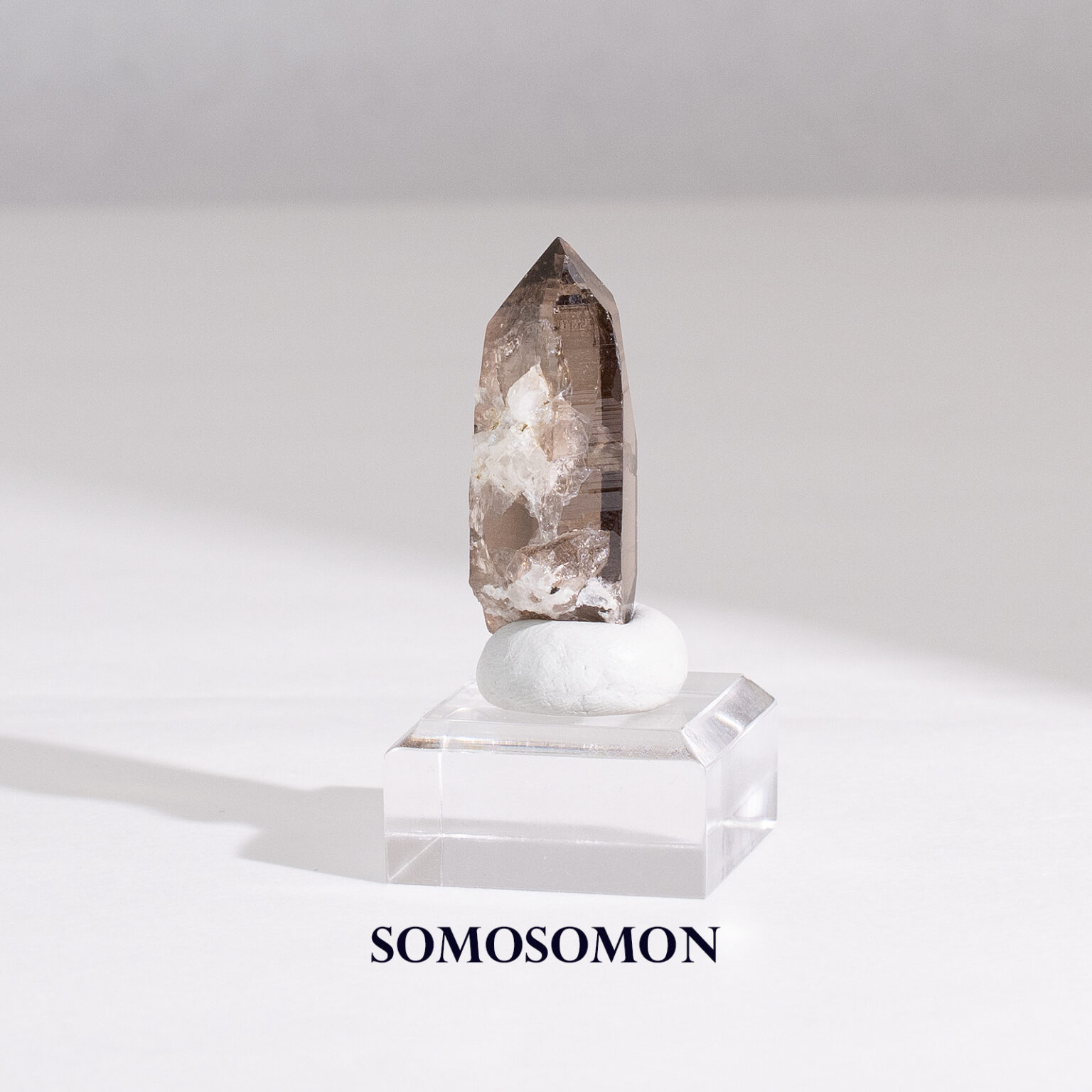 ガウリシャンカール産 スモーキークォーツ（煙水晶） 13g