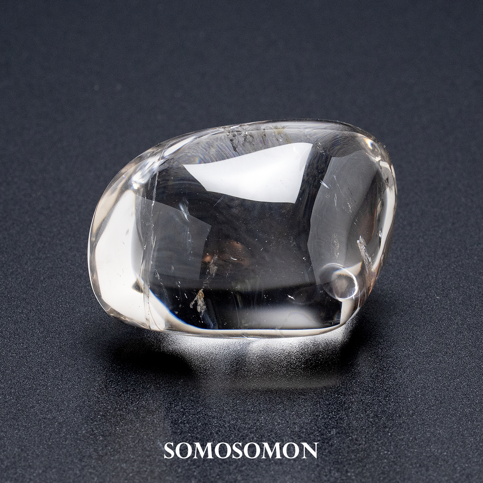 レムリアンシードクォーツ ピュアレイ 3A タンブル 113g