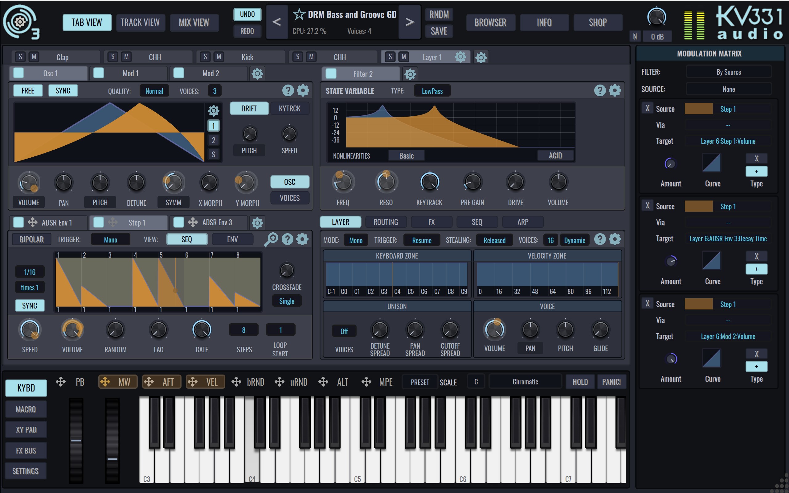 KV331社『SYNTHMASTER 3』製品レビュー by 浅田 祐介 氏 | SONICWIRE BLOG