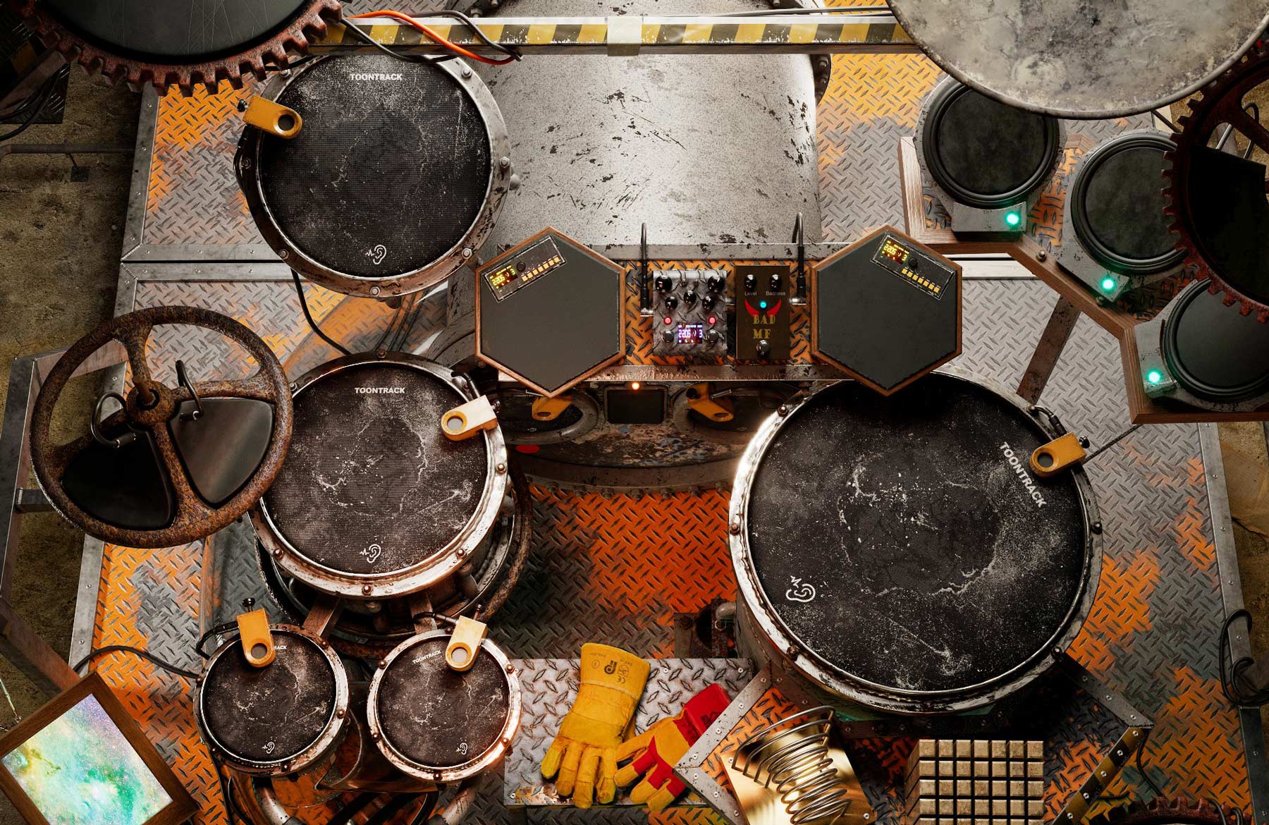 ソフト音源 「EZX - DARK INDUSTRIAL」 | SONICWIRE