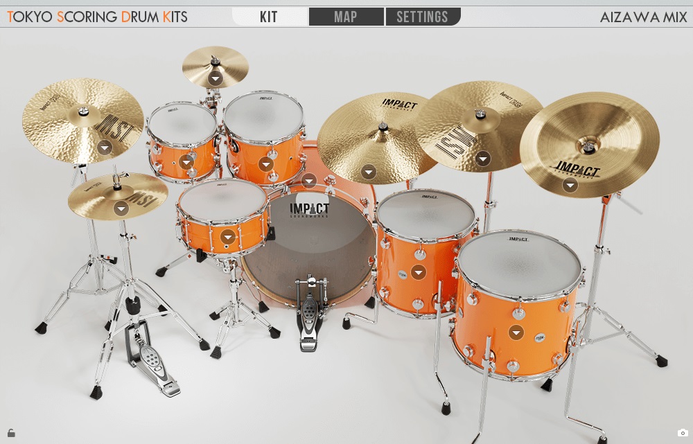 ソフト音源 「Tokyo Scoring Drum Kits」 | SONICWIRE