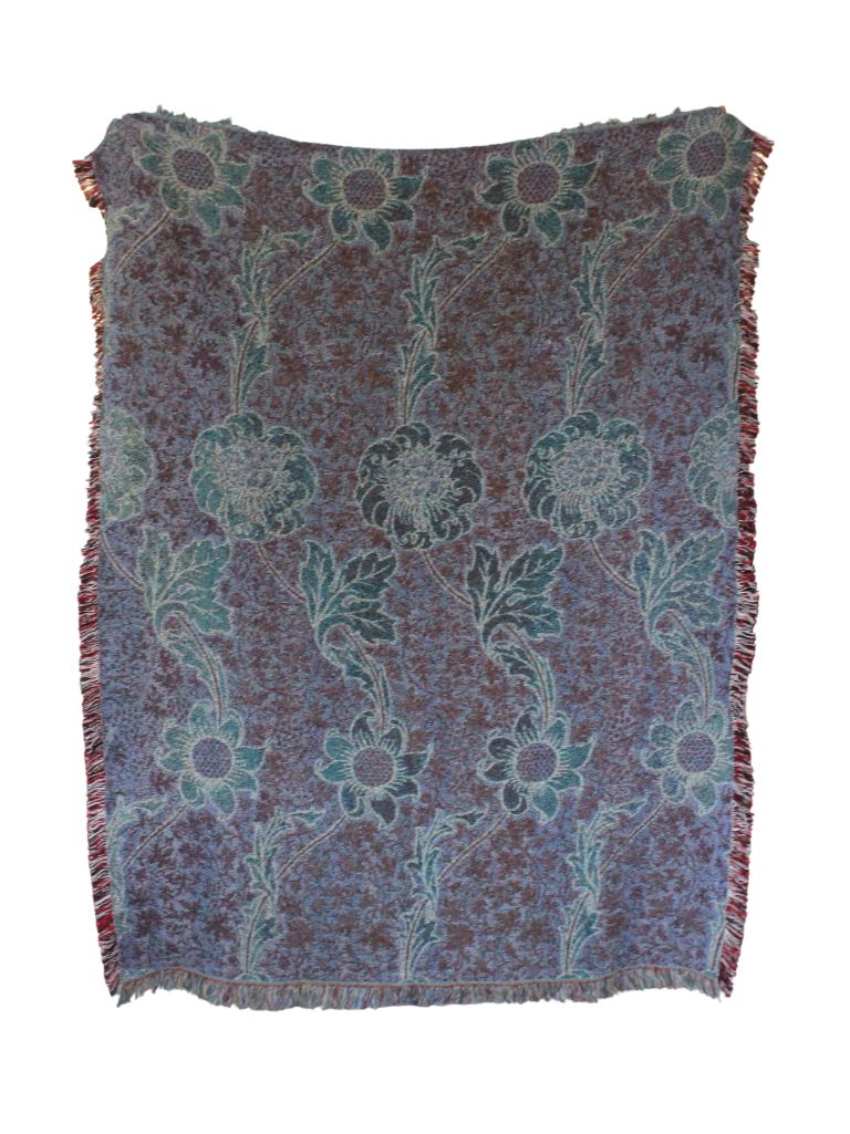 Kennet William Morris Floral Throw Blanket | Sonorous Love