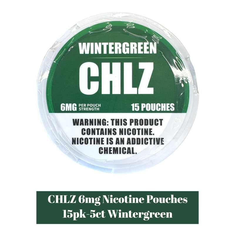 CHLZ Nicotine Pouch 6mg 15pk - 5ct | SoCAL Distro LLC