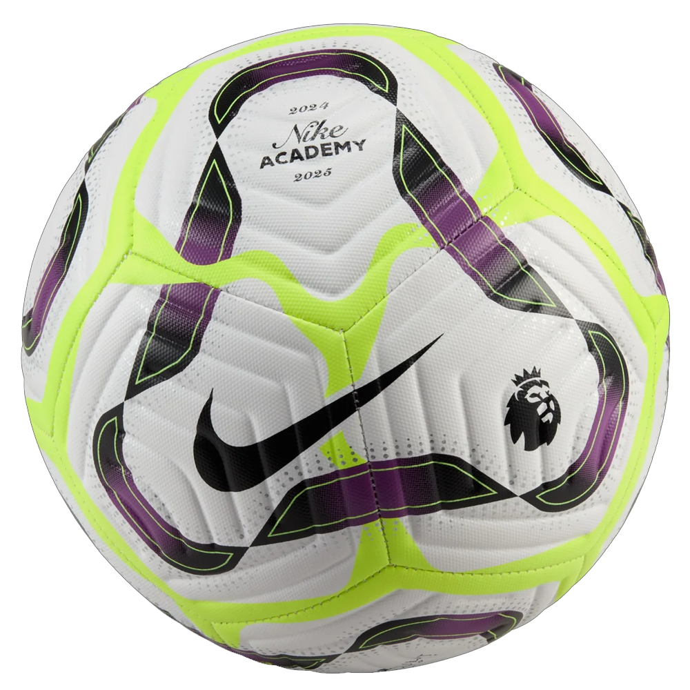 Nike Premier League Academy Ball 24/25 (White/Bold Berry/Volt
