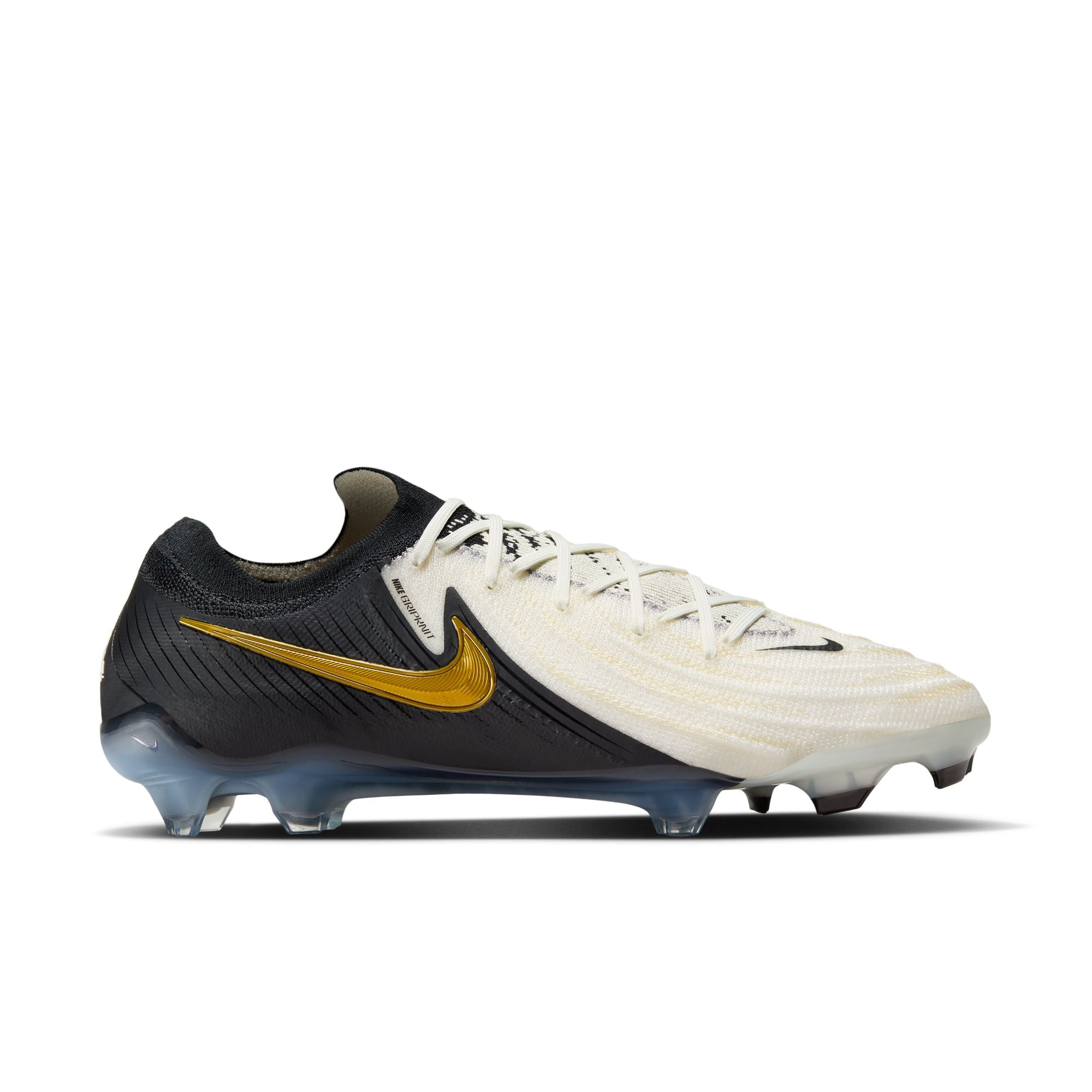 Nike Phantom GX 2 Elite FG Firm Ground Soccer Cleat - White/Black
