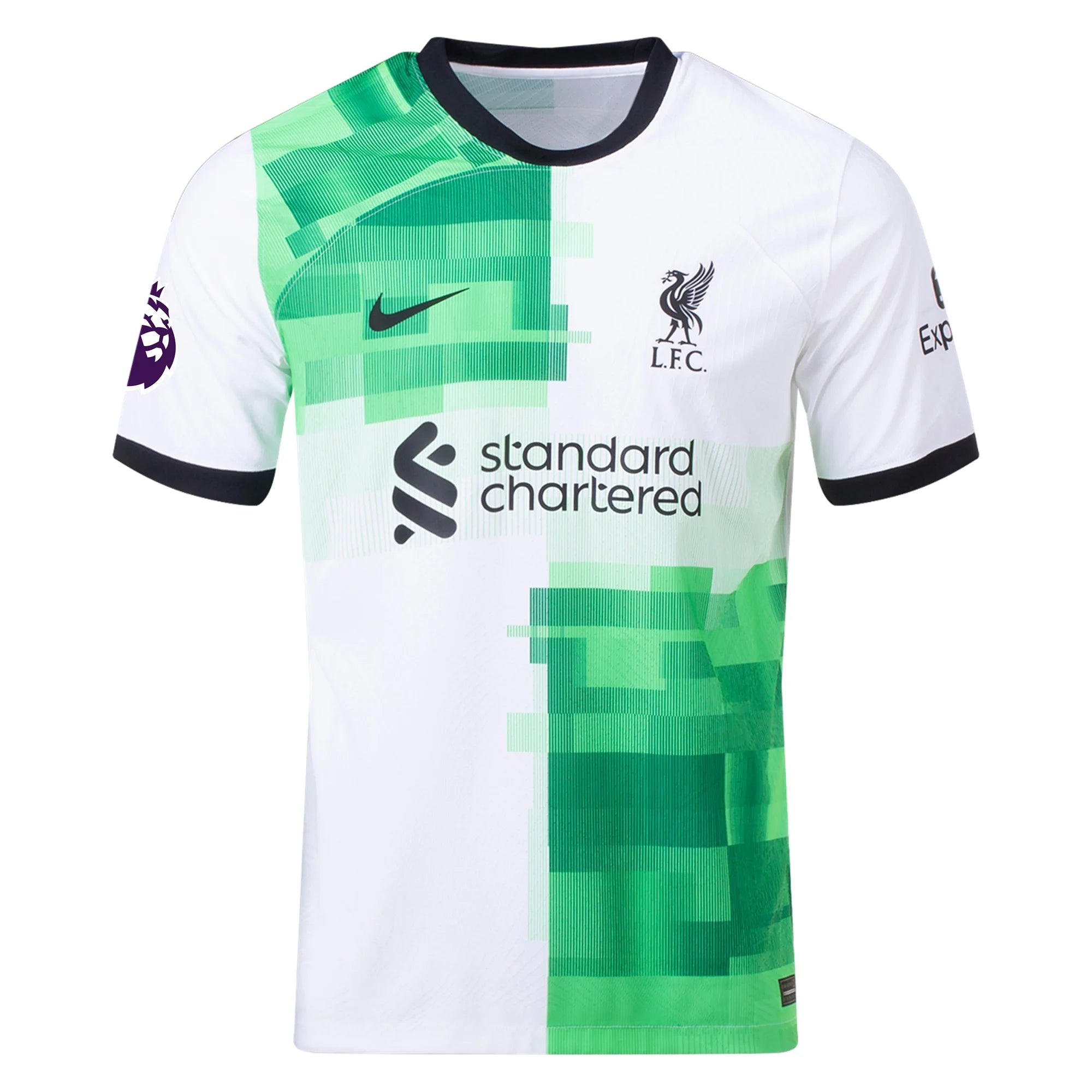 Men's Authentic Nike M. Salah Liverpool Away Jersey 23/24 DX2617