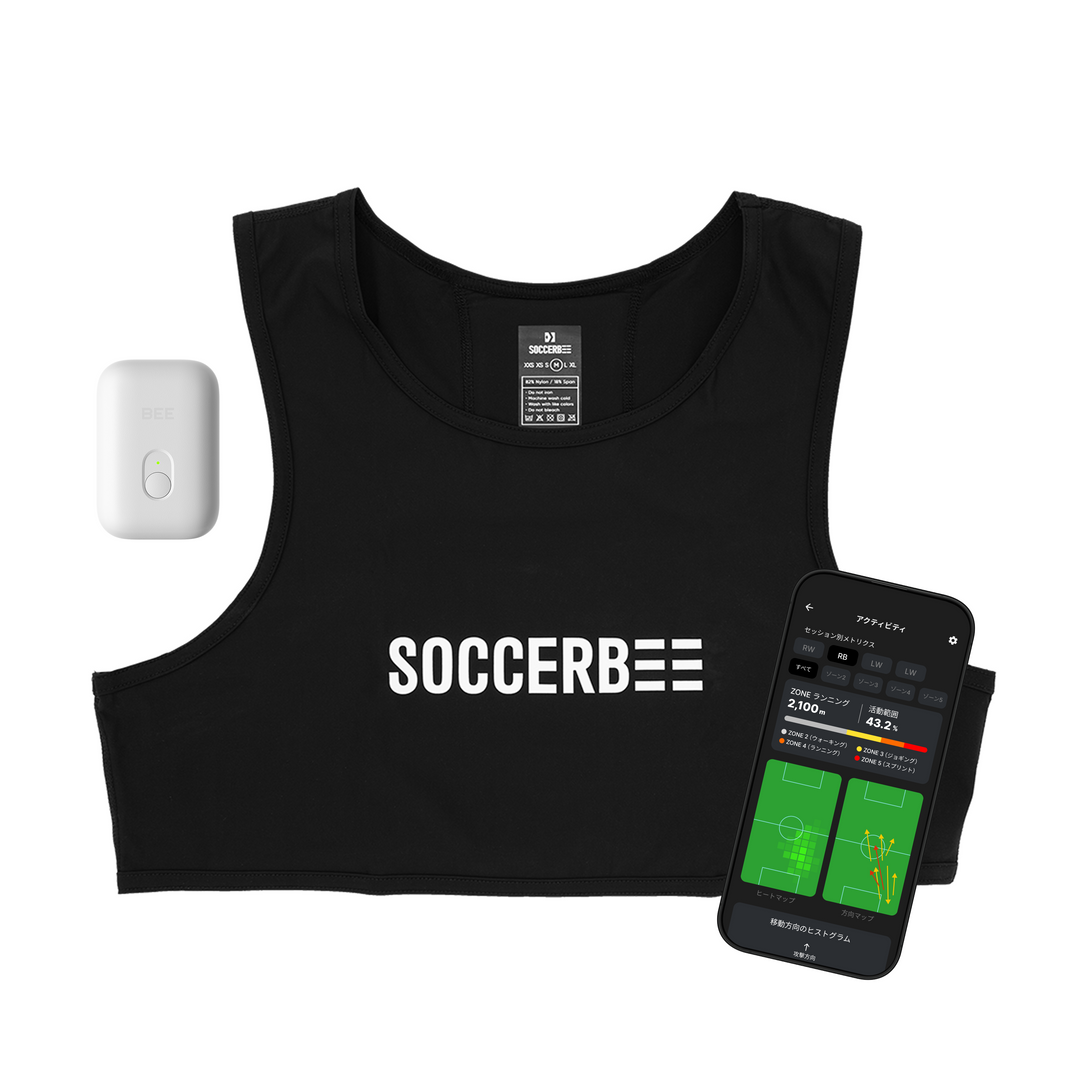 SOCCERBEE LITE 2 SET (GPS tracker + VEST) – soccerbee japan