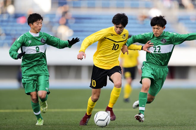 選手権PHOTO】仙台育英 4-2 一条｜諦めない一条の攻撃を退け、リード